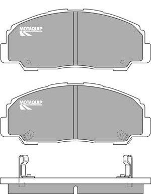 MOTAQUIP Комплект тормозных колодок, дисковый тормоз LVXL445