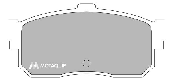 MOTAQUIP Комплект тормозных колодок, дисковый тормоз LVXL455