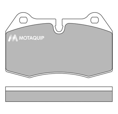 MOTAQUIP Комплект тормозных колодок, дисковый тормоз LVXL463