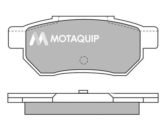 MOTAQUIP stabdžių trinkelių rinkinys, diskinis stabdys LVXL469