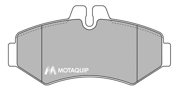 MOTAQUIP stabdžių trinkelių rinkinys, diskinis stabdys LVXL521