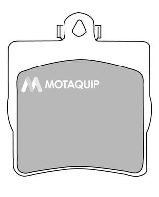 MOTAQUIP stabdžių trinkelių rinkinys, diskinis stabdys LVXL530