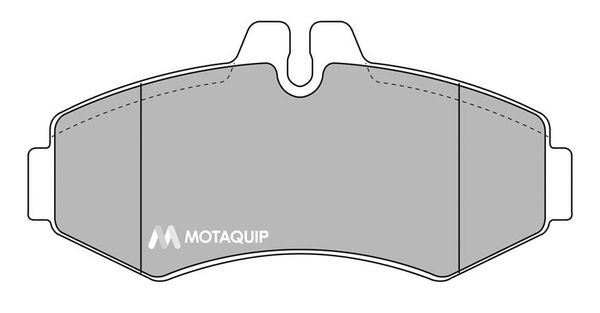 MOTAQUIP stabdžių trinkelių rinkinys, diskinis stabdys LVXL553