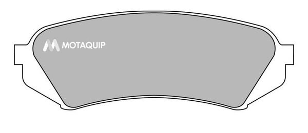 MOTAQUIP stabdžių trinkelių rinkinys, diskinis stabdys LVXL571
