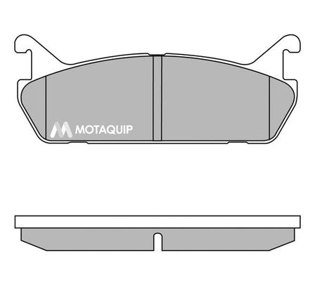 MOTAQUIP stabdžių trinkelių rinkinys, diskinis stabdys LVXL704