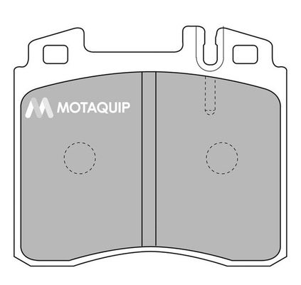 MOTAQUIP Комплект тормозных колодок, дисковый тормоз LVXL792