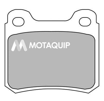 MOTAQUIP stabdžių trinkelių rinkinys, diskinis stabdys LVXL794