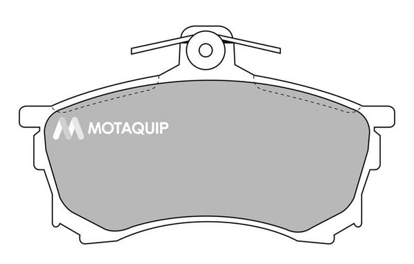 MOTAQUIP Комплект тормозных колодок, дисковый тормоз LVXL882