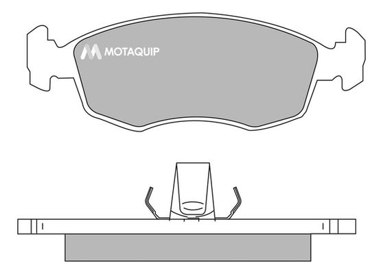 MOTAQUIP Комплект тормозных колодок, дисковый тормоз LVXL996