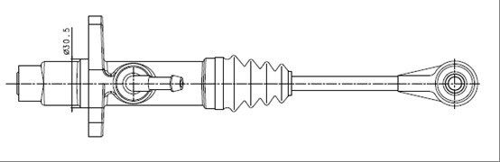 MOTAQUIP pagrindinis cilindras, sankaba VCM121