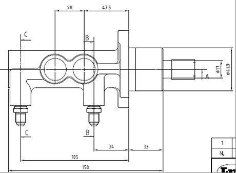 MOTAQUIP Главный тормозной цилиндр VMC137