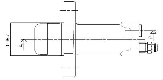 MOTAQUIP Рабочий цилиндр, система сцепления VSC105
