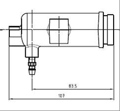 MOTAQUIP darbinis cilindras, sankaba VSC119