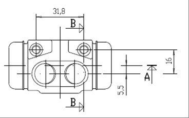 MOTAQUIP Колесный тормозной цилиндр VWC344