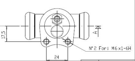 MOTAQUIP Колесный тормозной цилиндр VWC380