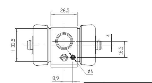 MOTAQUIP Колесный тормозной цилиндр VWC383