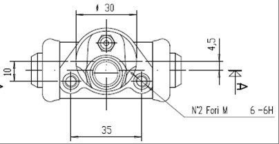 MOTAQUIP Колесный тормозной цилиндр VWC498