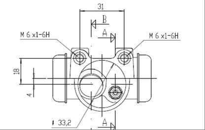 MOTAQUIP Колесный тормозной цилиндр VWC551