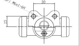 MOTAQUIP Колесный тормозной цилиндр VWC706