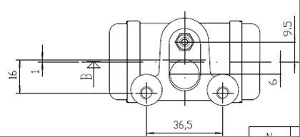 MOTAQUIP Колесный тормозной цилиндр VWC756