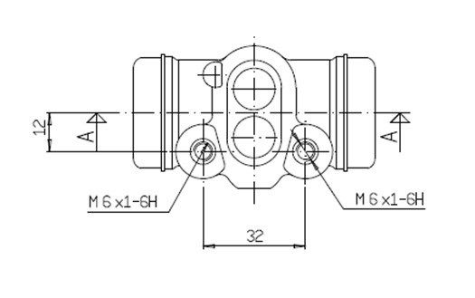 MOTAQUIP Колесный тормозной цилиндр VWC852