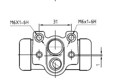 MOTAQUIP Колесный тормозной цилиндр VWC873