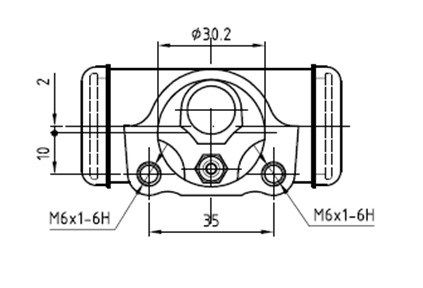 MOTAQUIP Колесный тормозной цилиндр VWC877