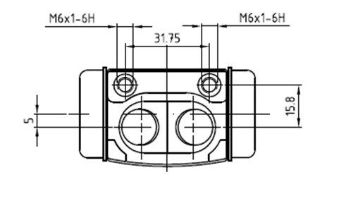 MOTAQUIP Колесный тормозной цилиндр VWC880