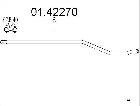 MTS išleidimo kolektorius 01.42270