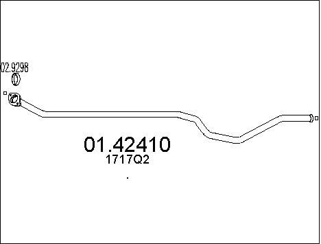 MTS išleidimo kolektorius 01.42410