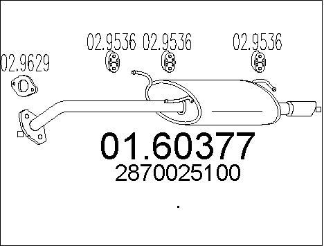 MTS galinis duslintuvas 01.60377