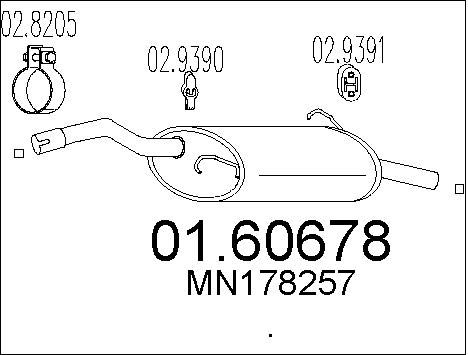 MTS galinis duslintuvas 01.60678