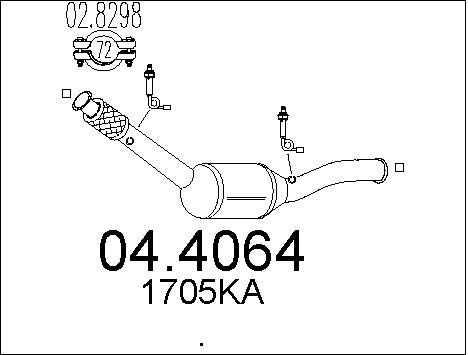 MTS Катализатор 04.4064