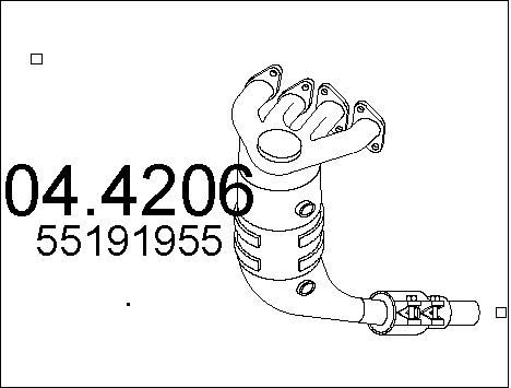 MTS Катализатор 04.4206