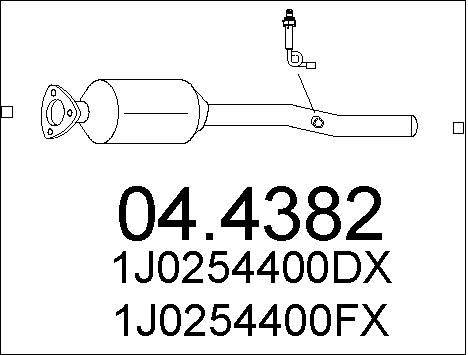 MTS Катализатор 04.4382