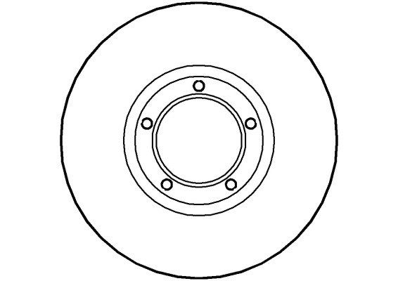 NATIONAL Тормозной диск NBD029