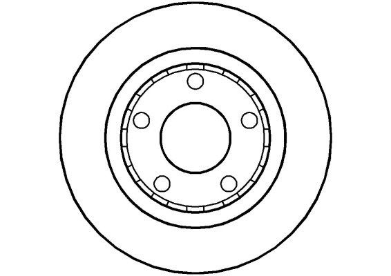 NATIONAL Тормозной диск NBD1050