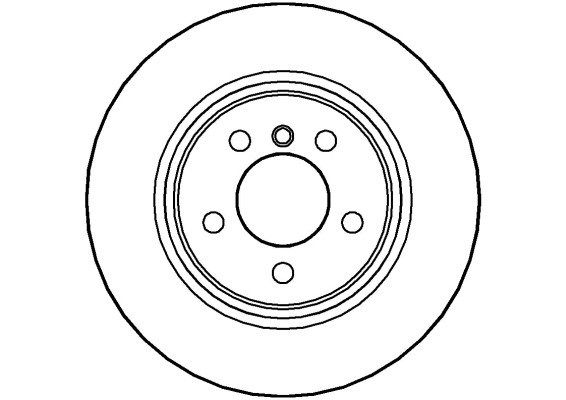 NATIONAL Тормозной диск NBD1081