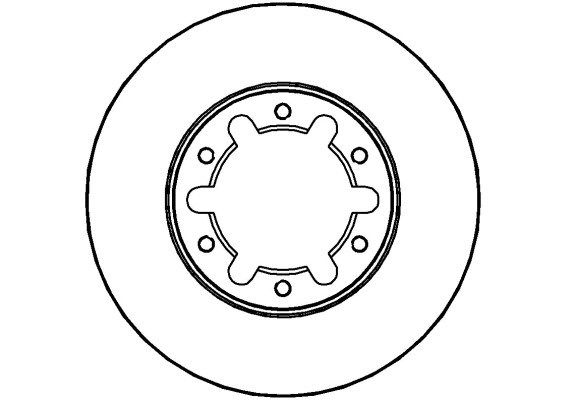 NATIONAL Тормозной диск NBD1136