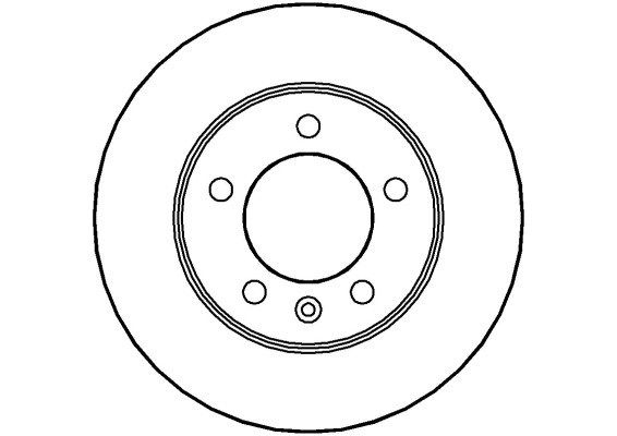 NATIONAL Тормозной диск NBD1165