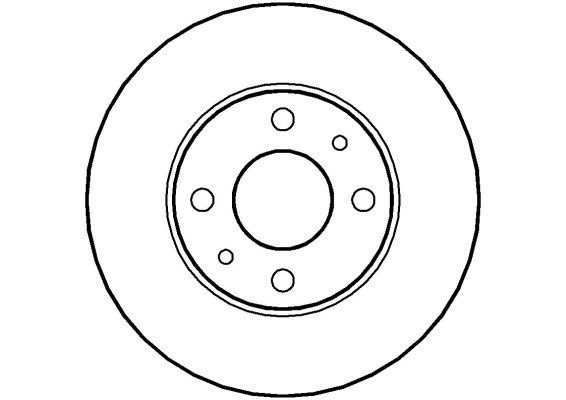 NATIONAL Тормозной диск NBD119