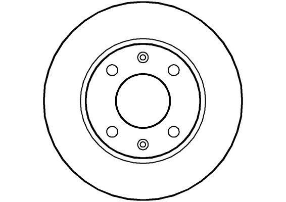 NATIONAL Тормозной диск NBD126