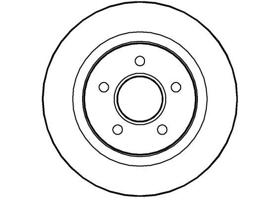 NATIONAL Тормозной диск NBD1267