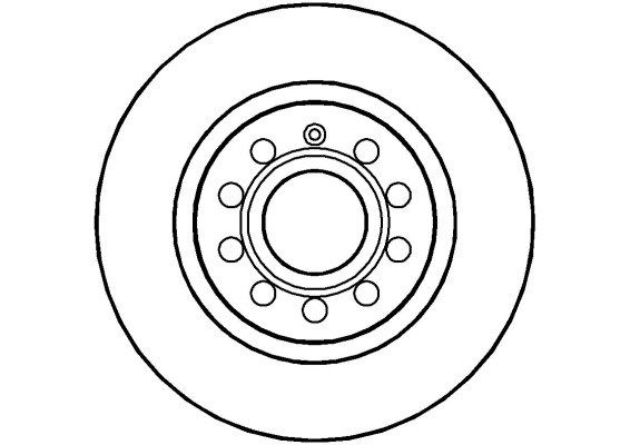 NATIONAL Тормозной диск NBD1293