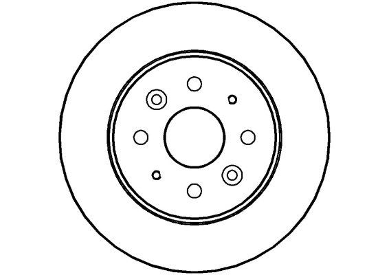 NATIONAL Тормозной диск NBD1396