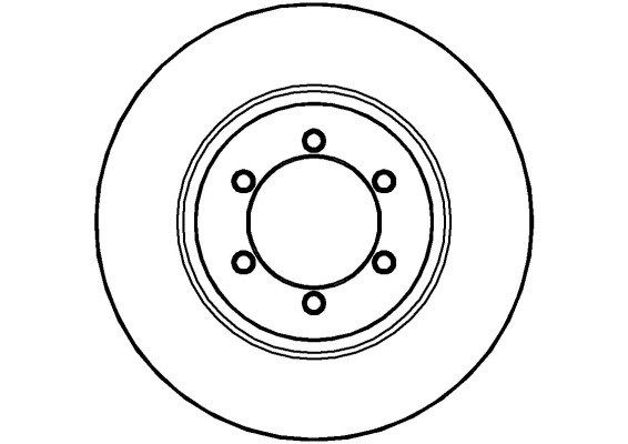 NATIONAL Тормозной диск NBD1460