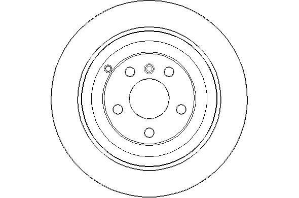 NATIONAL Тормозной диск NBD1703