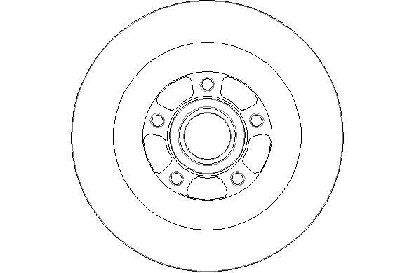 NATIONAL Тормозной диск NBD1772