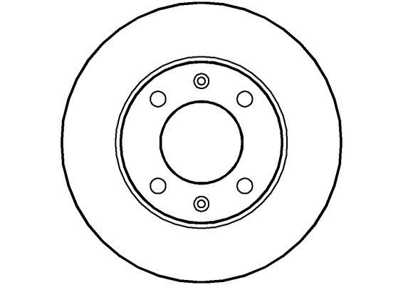NATIONAL Тормозной диск NBD328