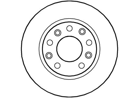 NATIONAL Тормозной диск NBD483